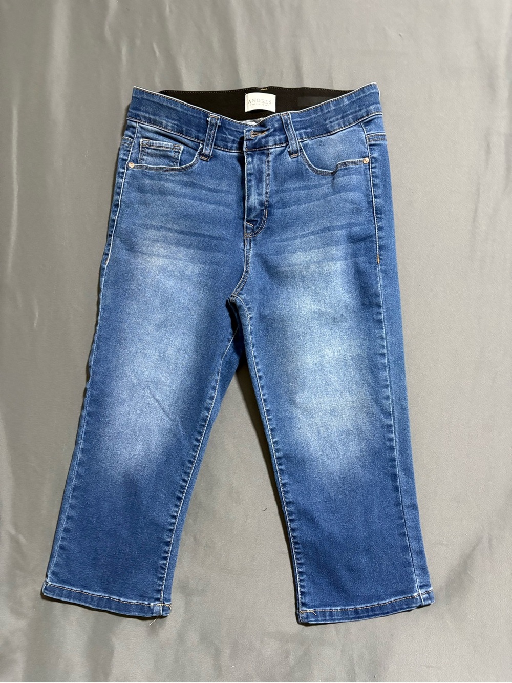 Angels Stretch Capri Jeans | Women’s Blue Denim | Size (6/28) 💙